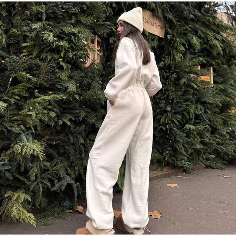 סרבל חורפי רוכסן קדמי - Frances