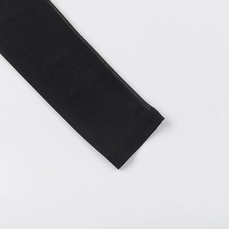 שמלת מיני רשת בעיצוב כיווצים - באקי