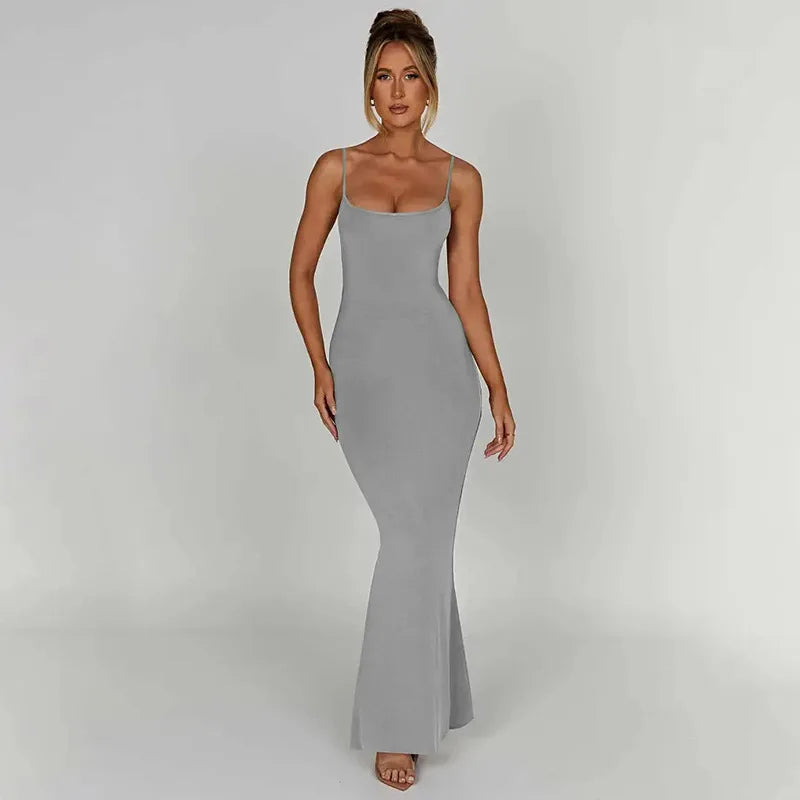 שמלת מקסי צמודה - אניטה