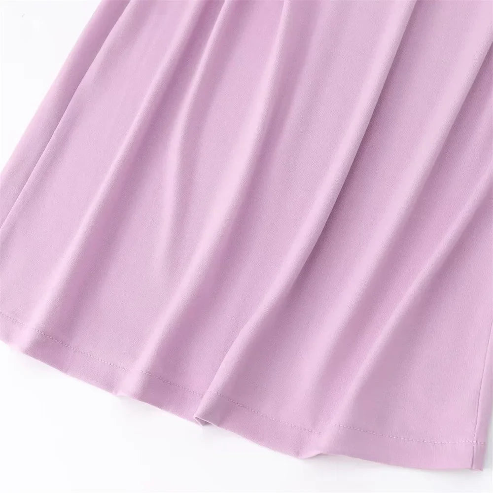 שמלת מקסי אלגנטית צמודה בעיצוב כיווצים - לוזיאנה