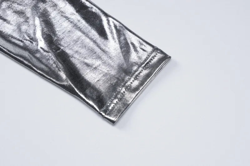 שמלת מיני דמוי עור - סאשה