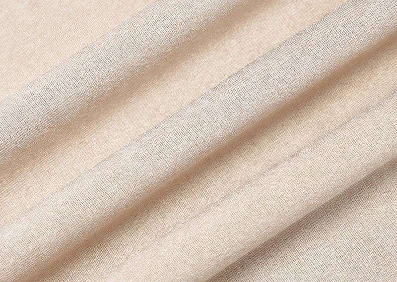 שמלת מקסי סאטן גב פתוח בעיצוב שסע בעיטור צעיף תואם - פיליסיה