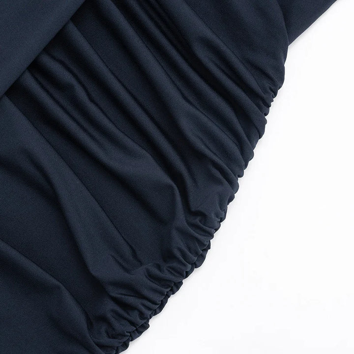 Off-the-shoulder ruched maxi dress with ruched design - Fabiana