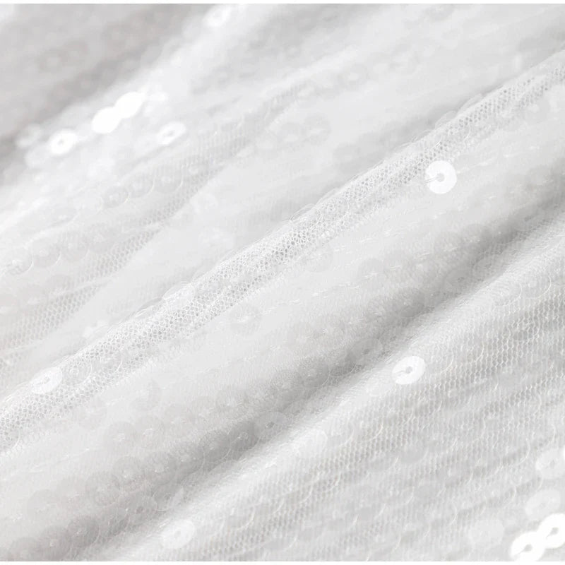 שמלת מיני פייטים גב פתוח - SOL