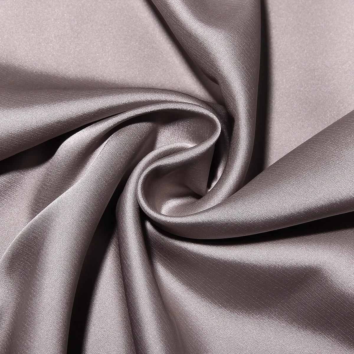 שמלת מקסי סאטן קשירה בגב להצמדה במותן - Lilia