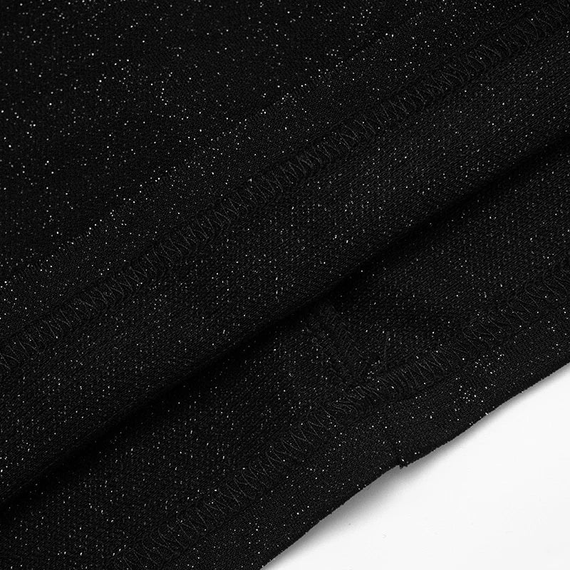 Sequin mini dress with pleats - SHAYA