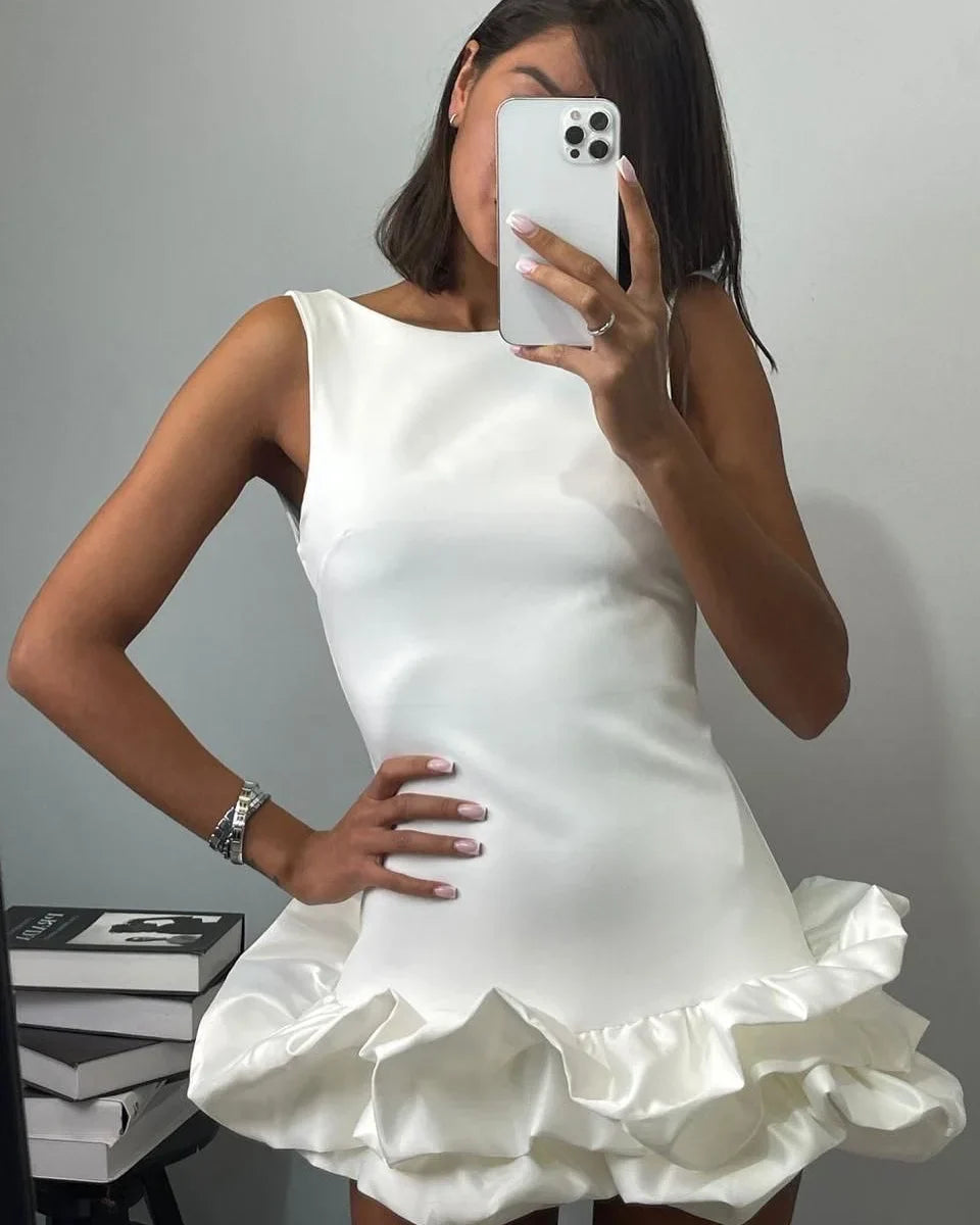 שמלת מיני בעיצוב קצפת - Rosalie