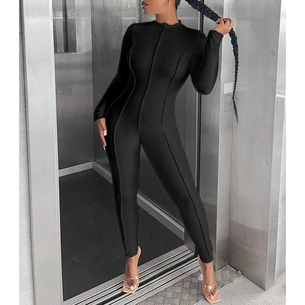 חליפת חלק אחד בד מחטב - Nicole