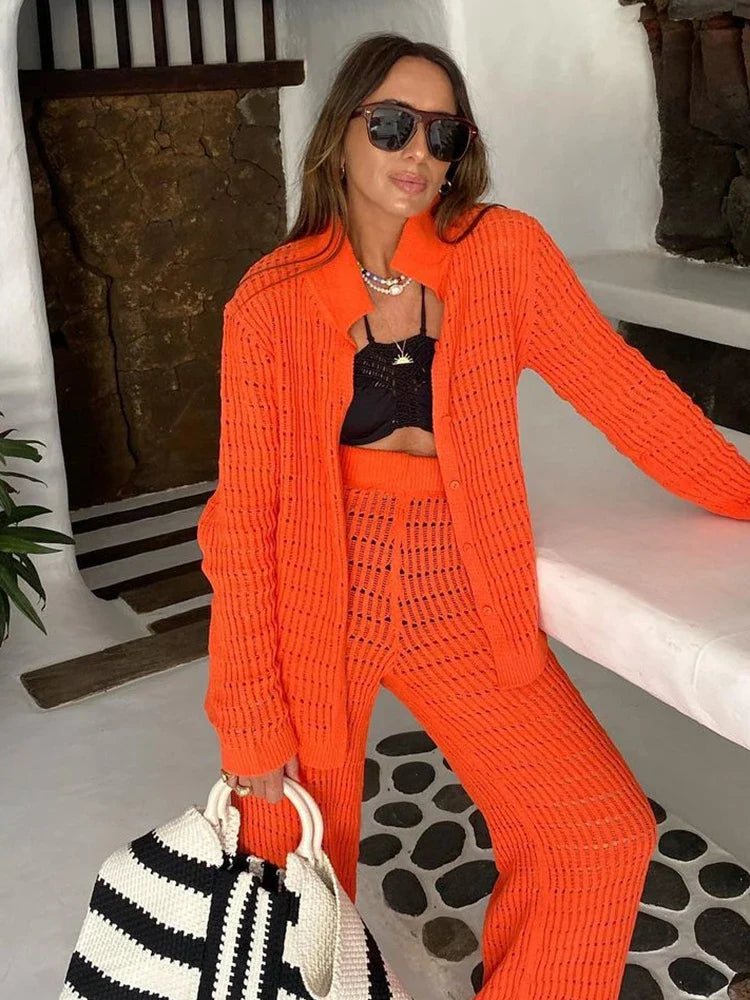 חליפת בוהו שני חלקים - אדיקה