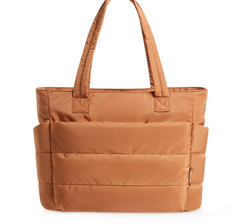 Padded carrying bag with large storage compartment