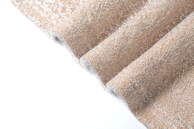 שמלת מיני נצנצים צמודה - פיקסי