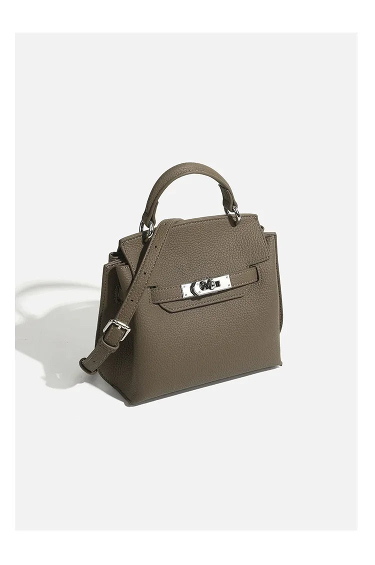 Leather bag with Kelly design