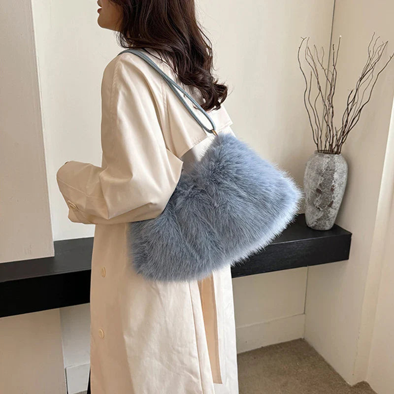 Fur design bag