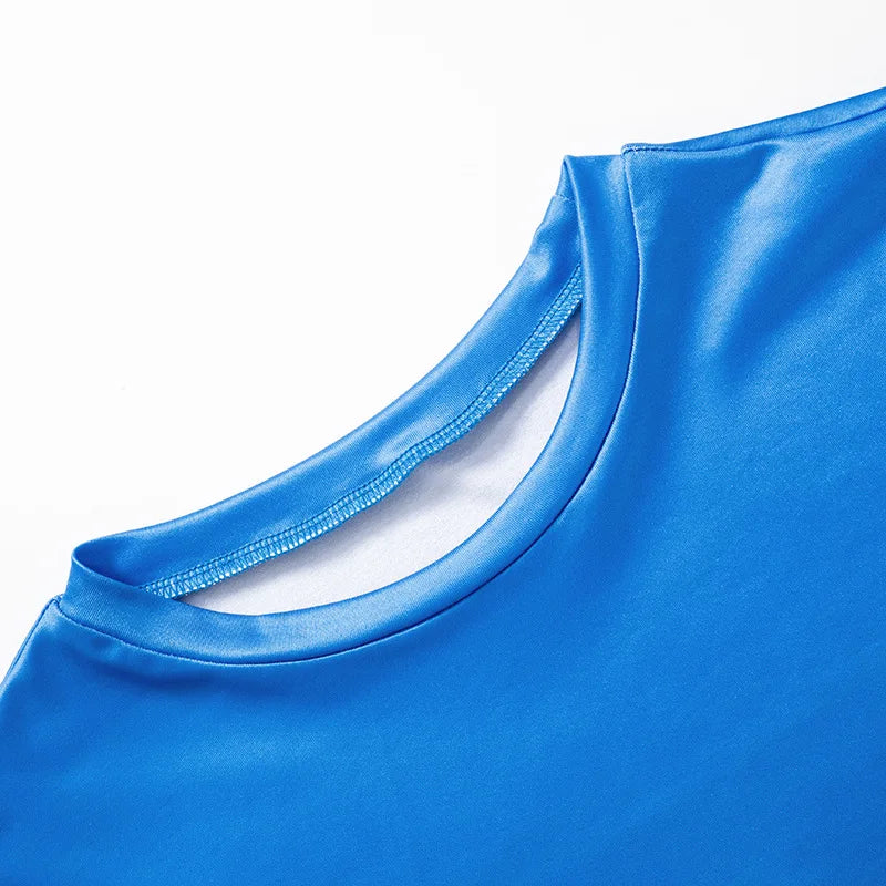 חולצת סתיו דקה שרוולים ארוכים בעיצוב אומברה צבעים - סייאנה