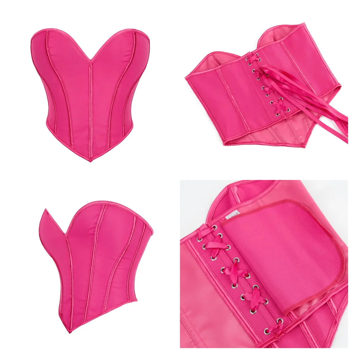 מחוך סטרפלס מחשוף לב - Meredith