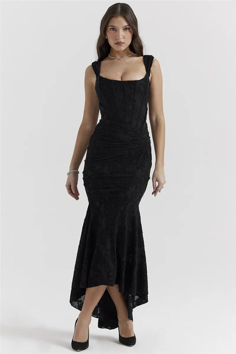 שמלת מקסי תחרה - הילאי