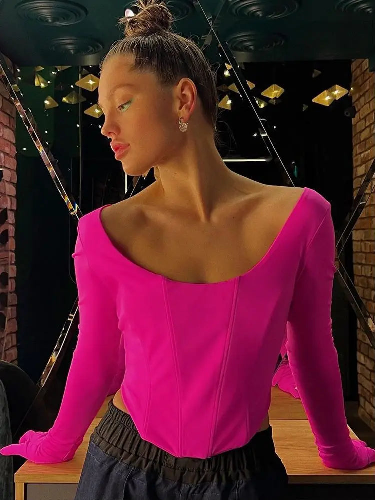 חולצת מחוך צמודה - הילרי