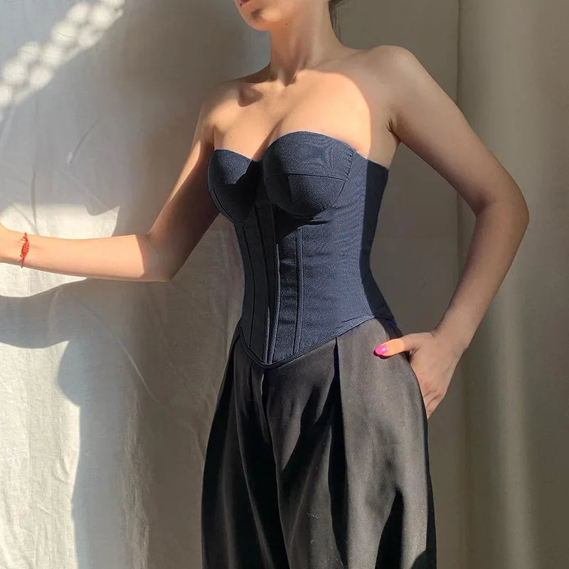 טופ מחוך סטרפלס - סיילו