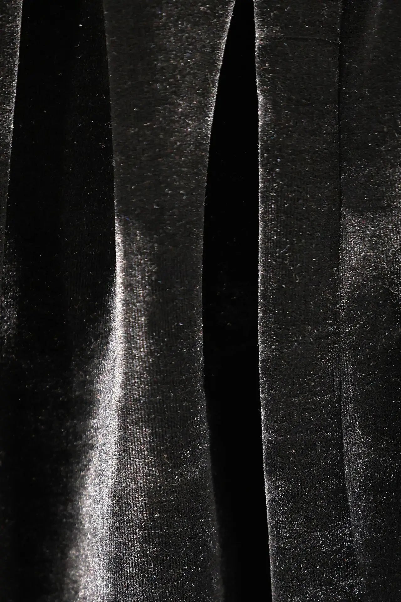 שמלת מיני בלון בד קטיפה גב פתוח - Myla