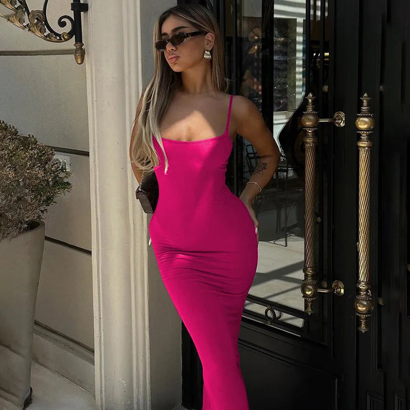 שמלת מקסי צמודה - אניטה