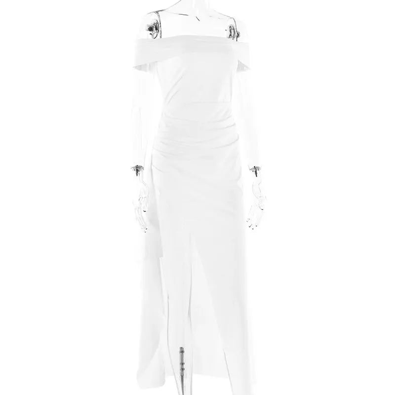 שמלת מקסי כתפיים חשופות - ג'ודי