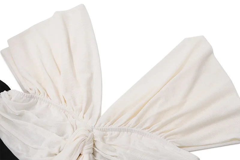 שמלת ערב מיני אלגנטית כתפיים חשופות - לאב