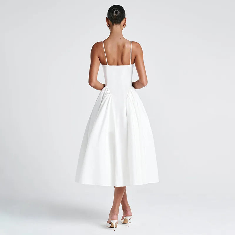 שמלת מידי בעיצוב קלאסי בגזרת A - מרטה