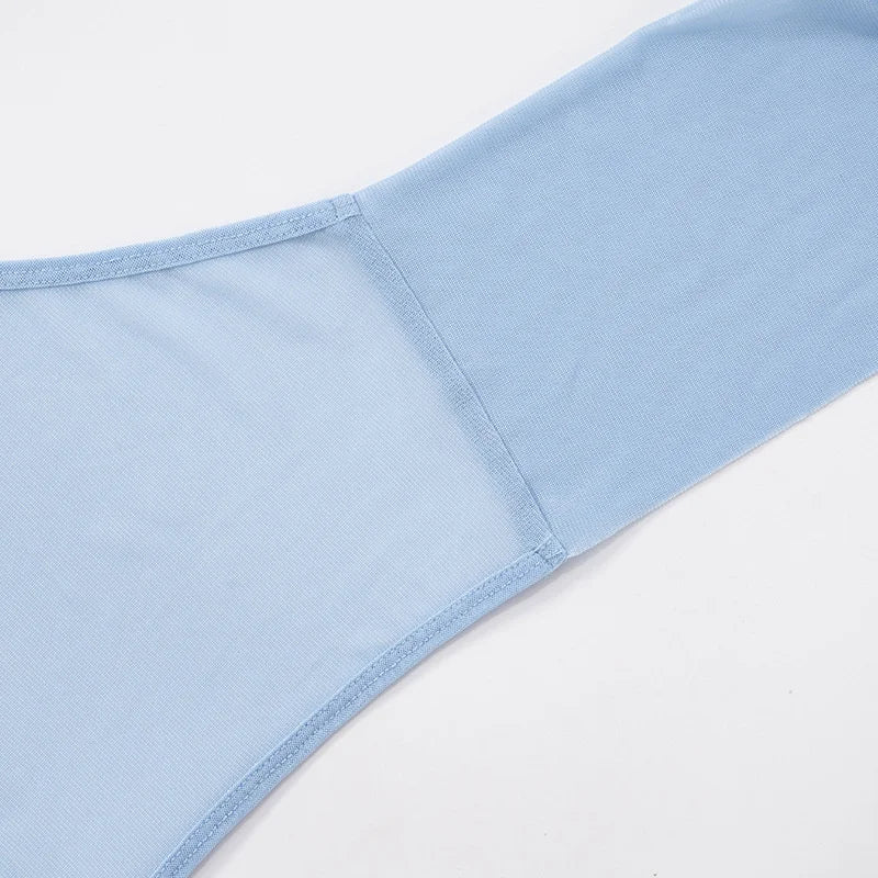 שמלת מקסי בעיצוב רשת וליפוף צעיף בצוואר - ללין