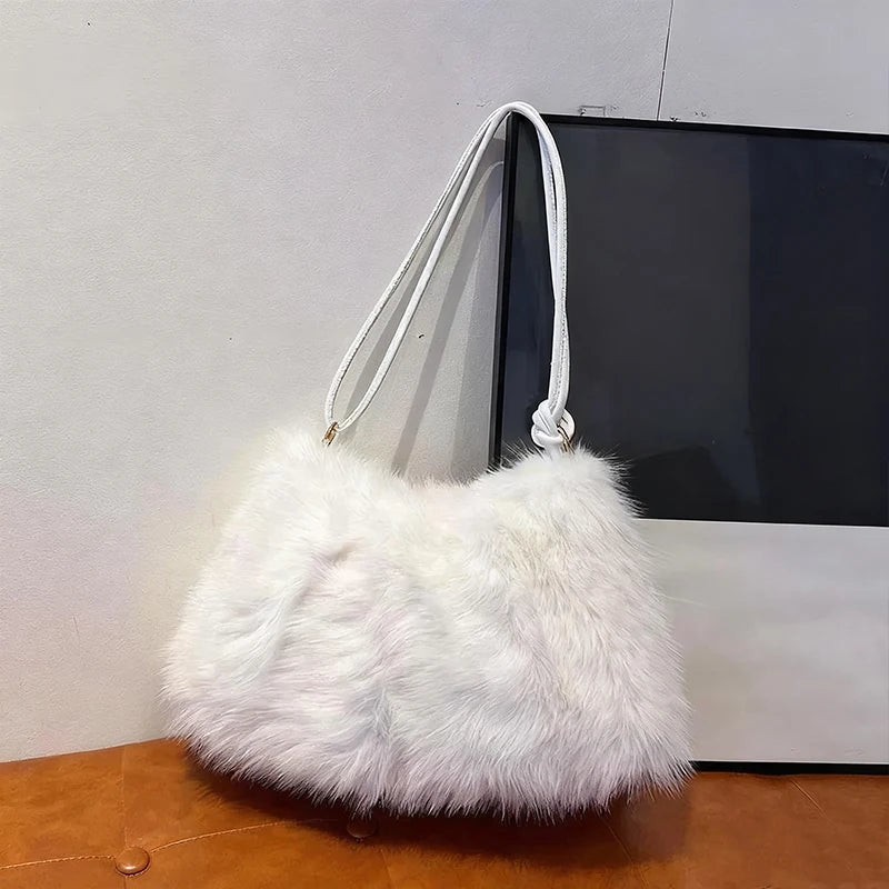 Fur design bag