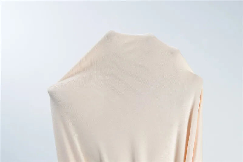 שמלת מקסי כתפייה אחת בעיצוב פתח ושסע בעיטור צמה - פנמה