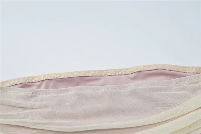 שמלת מקסי שיפון בעיצוב אסימטרי ופתח - שי לין