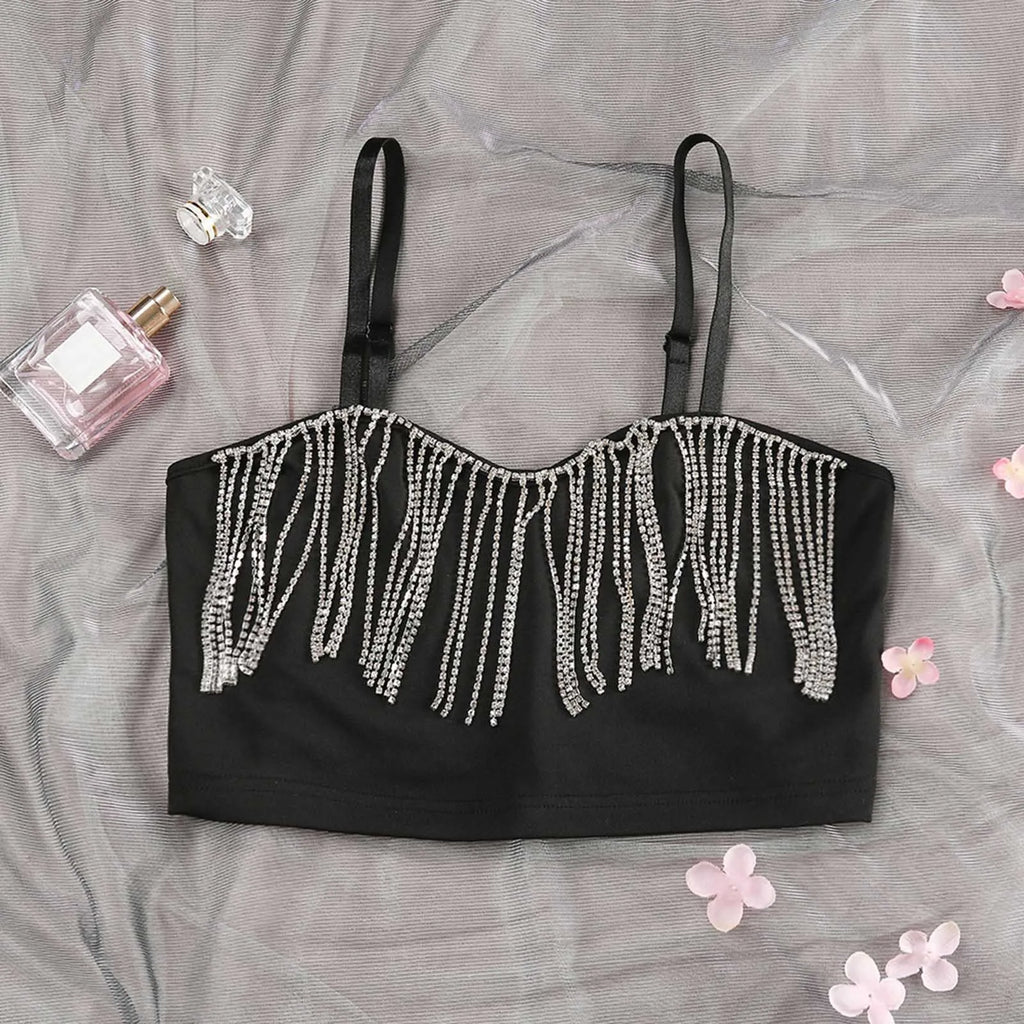 טופ בעיטור פרזנזים זרקונים מנצנצים- Logan