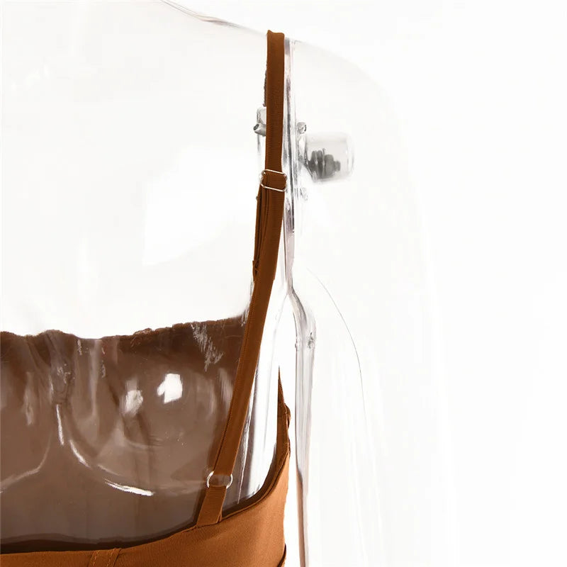 שמלת מקסי כיווצים צמודה - נויה לי