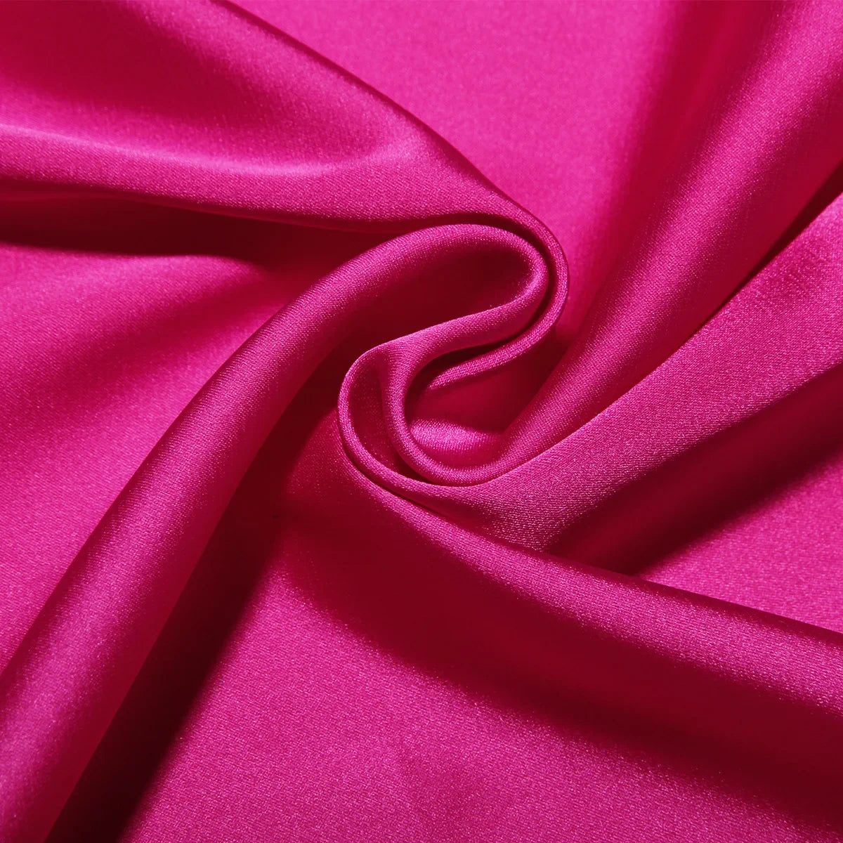 שמלת מקסי סאטן קשירה בגב להצמדה במותן - Lilia