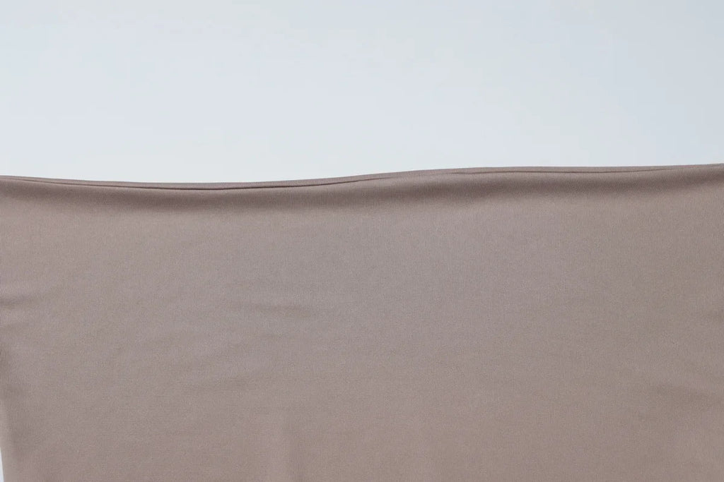 שמלת מיני צווארון נופל בעיצוב רשת זרקונים מנצנצים כיווצים בישבן קשירה בצוואר - Linda