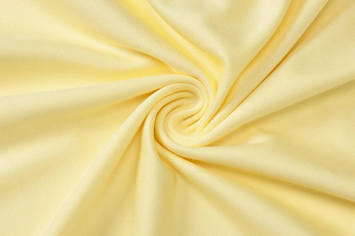 Elegant maxi dress with a slit design and a scarf decoration - RONA LI