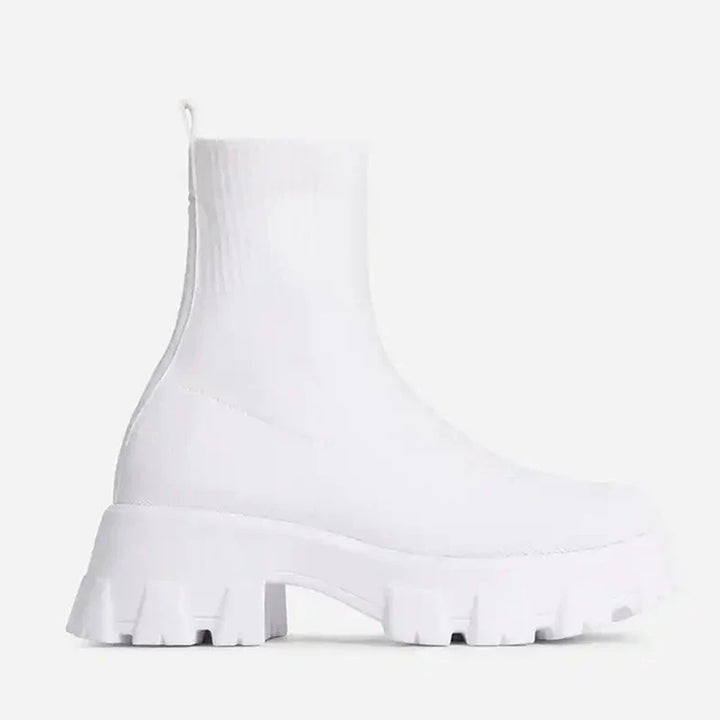 Platform sock boots - Corey