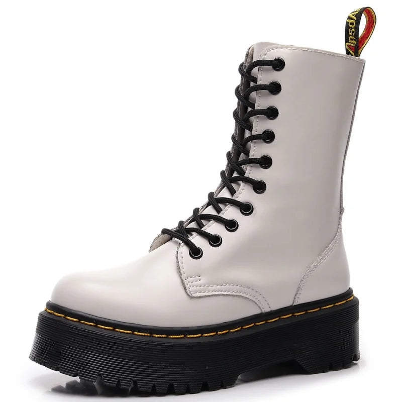 Faux leather rain boots - Skyler