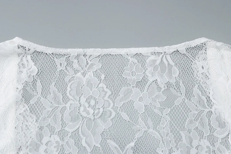 חולצת קשירה תחרה - ארין