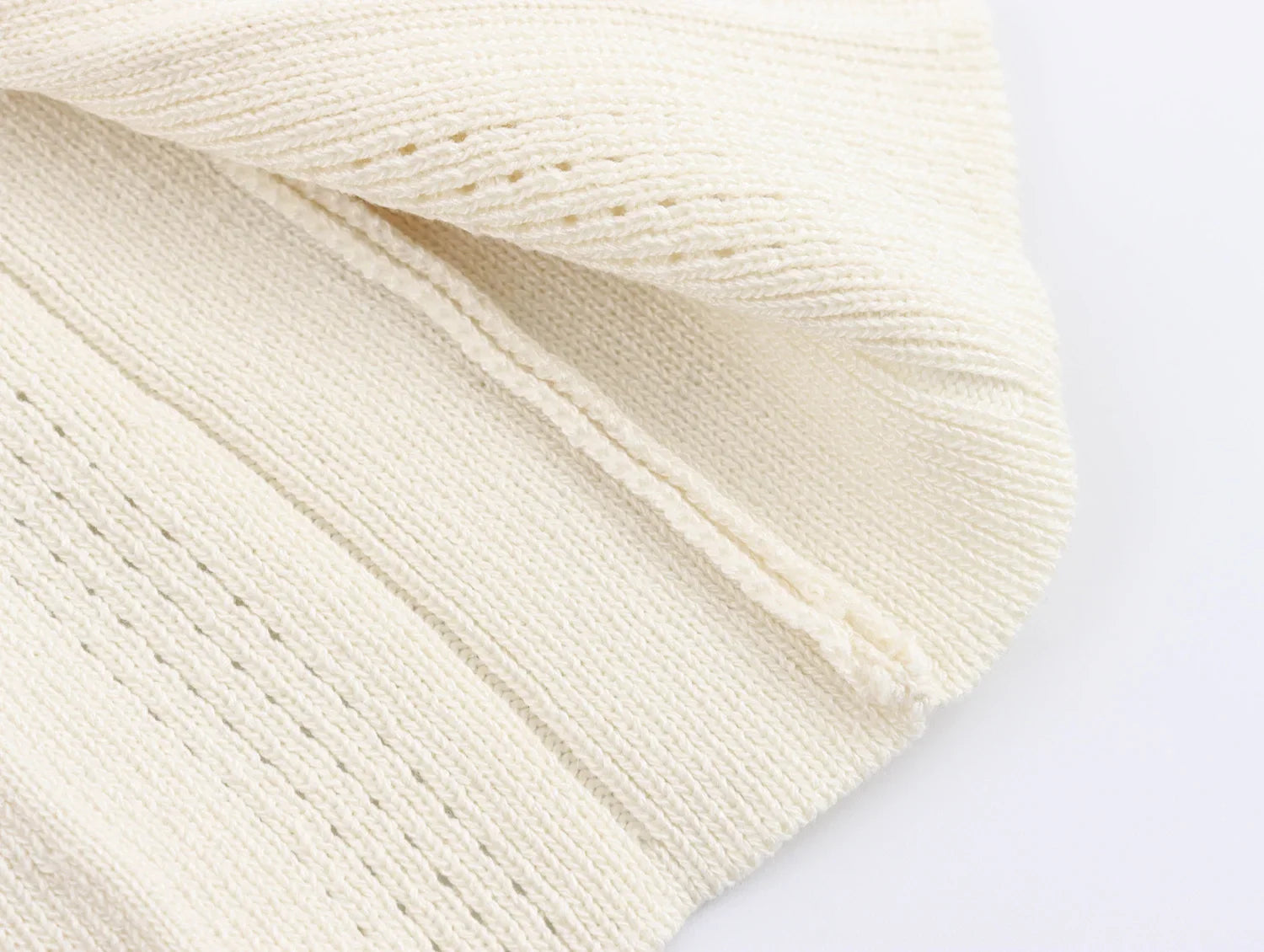 שמלת מידי סרוגה בעיצוב וינטג' צרפתי - מימי