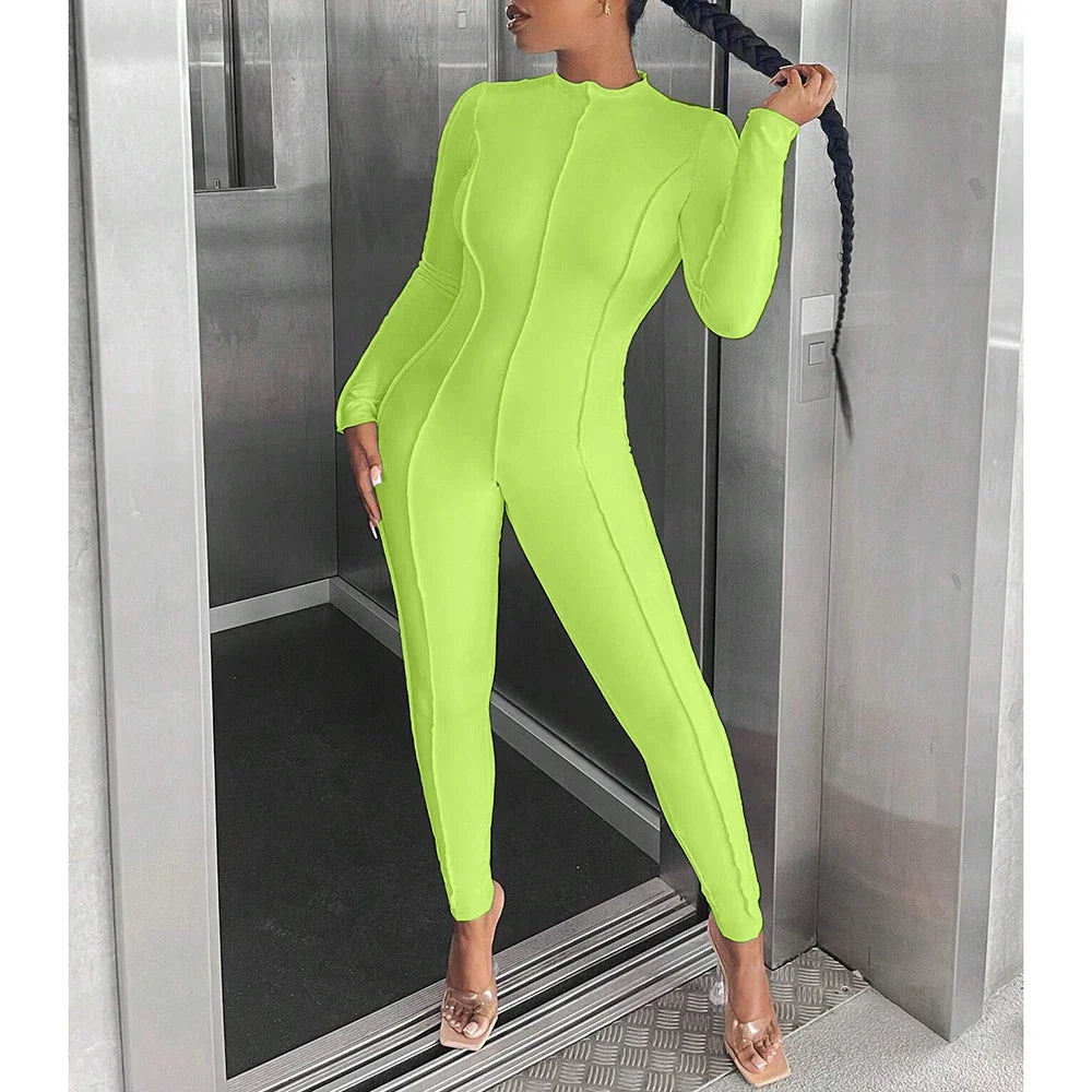 חליפת חלק אחד בד מחטב - Nicole