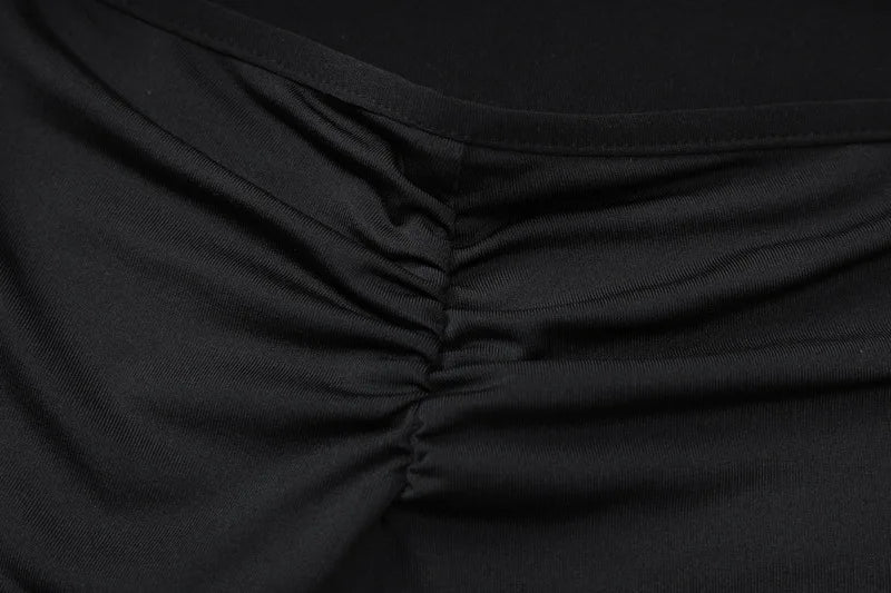 שמלת מידי אלגנטית בעיטור פרח ופתח - חוליה