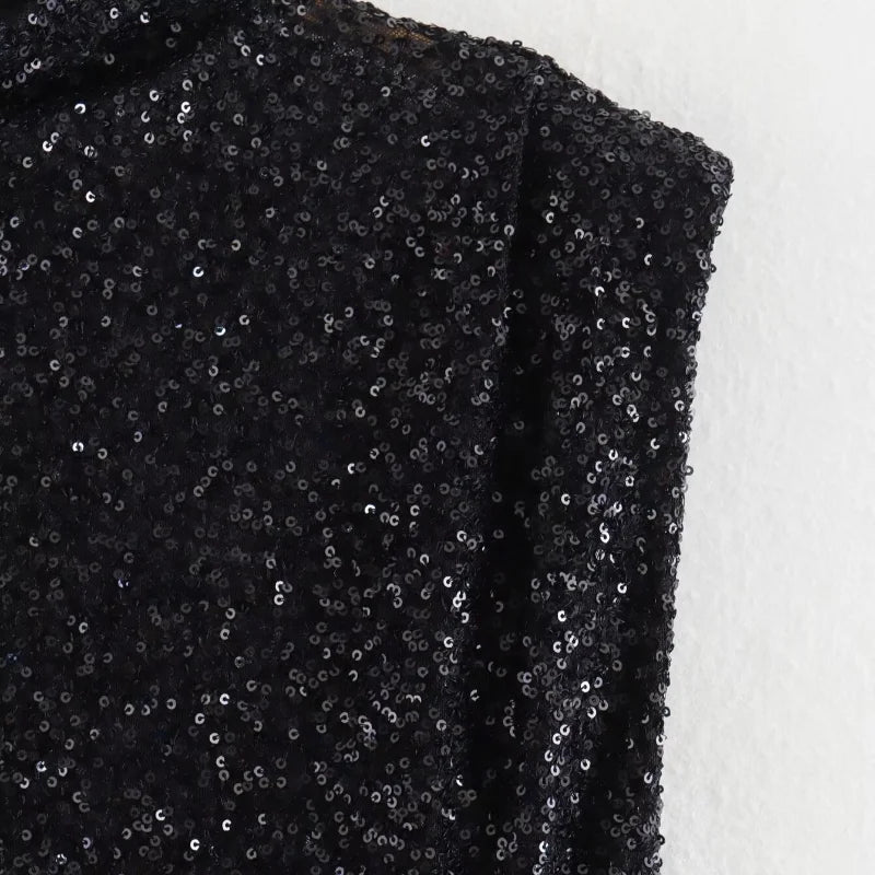 שמלת מיני פייטים מנצנצים - Kaylee