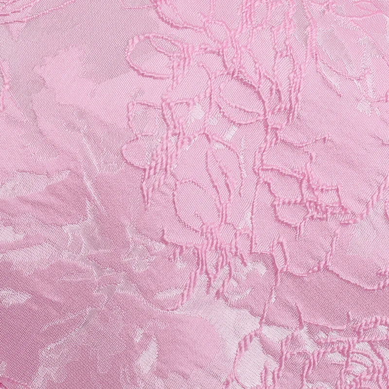 שמלת מיני בגזרת A קשירה בצוואר בעיצוב רקמת איורי פרחים בעיטור פפיונים - קרולינה