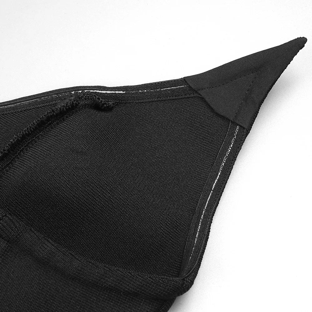 שמלת מקסי סטרפלס בעיצוב שיפון - Genesis