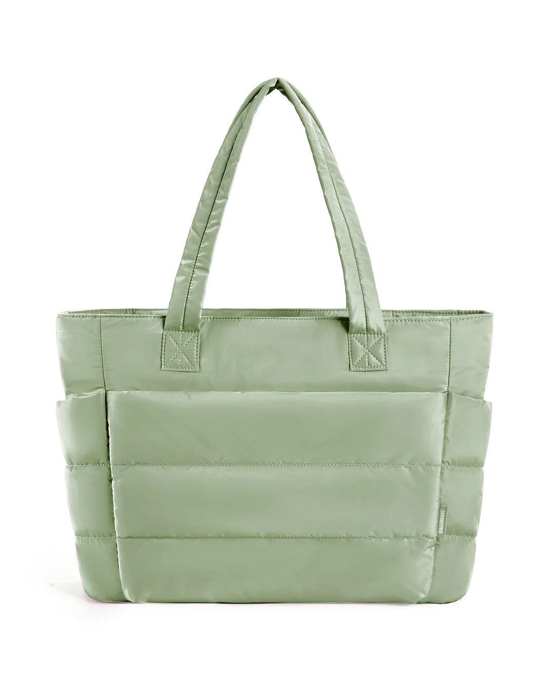 Padded carrying bag with large storage compartment