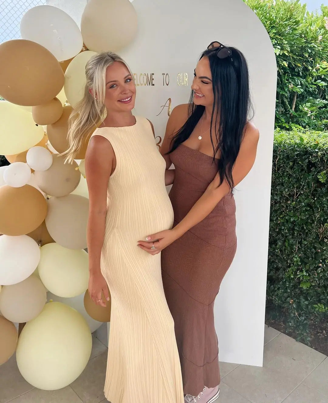 שמלת מקסי אלגנטית סרוגה - דניאל