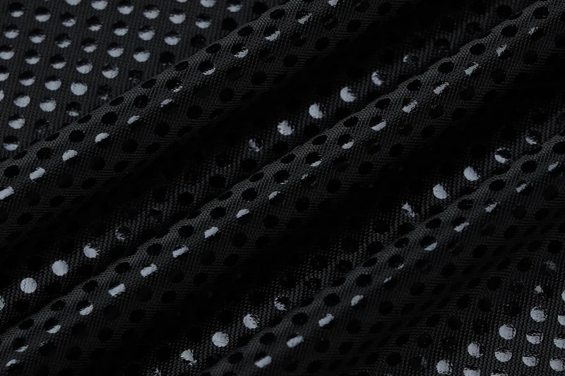 שמלת מקסי פייטים צמודה סגירה בצוואר קשירות בגב - סול