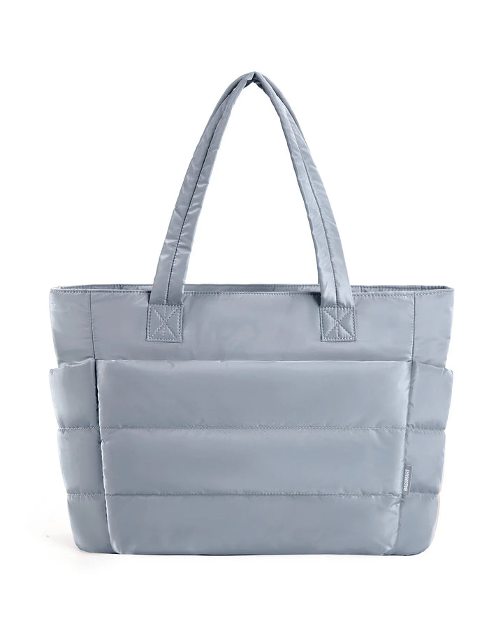 Padded carrying bag with large storage compartment