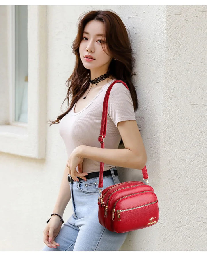 Faux leather bag